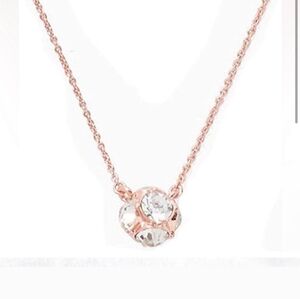 kate spade new york 15" Lady Marmalade Rose Gold Mini Pendant